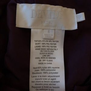 David’s Bridal Dress